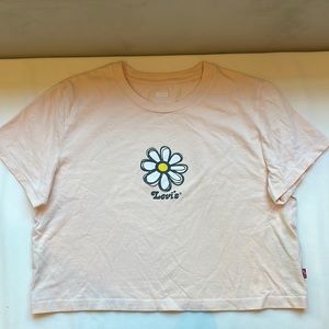 Levi’s cropped tee, XS-TP